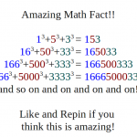 Amazing Math Fact image for Pinterest