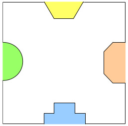 a tile for the nine tile puzzle